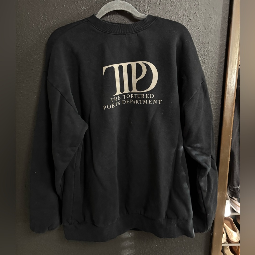 Official TTPD Taylor Swift Merch Crewneck Sweatshirt Pullover